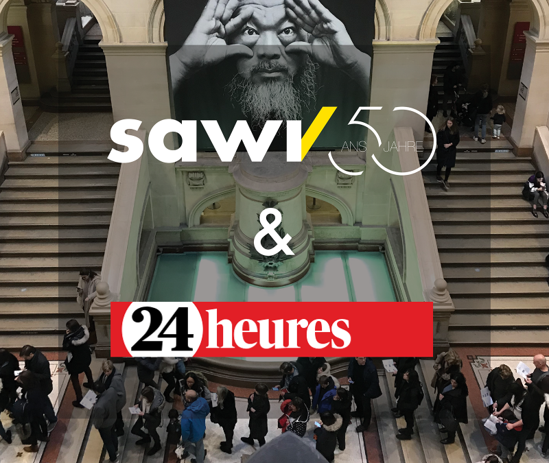 SAWI et Ai Weiwei dans le 24 Heures